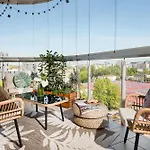 Luxury 2-Bedroom Penthouse Warsaw Skyline 15M Terrace, Garage, Gym, Rooftop & Only 500 M To Metro